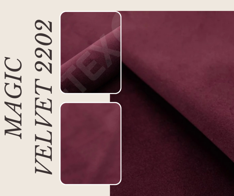 MAGIC VELVET 2202 - OBERŻYNA - ELEGANCKI WELWET W POŁYSKU - ZAMÓW DARMOWĄ PRÓBKĘ