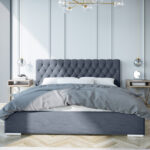 Łóżko Z Kryształkami 120x200 Monet